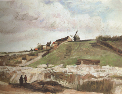 Vincent Van Gogh Montmartre:Quarry,the Mills (nn04)